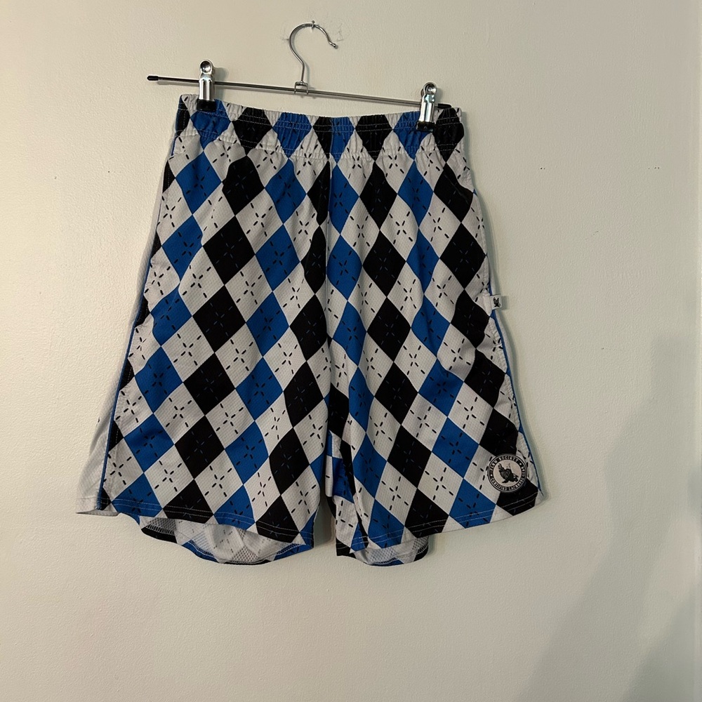 Flow Society Argyle Lacrosse Shorts